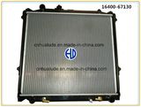 Hot Sale Cheap Aluminum Plastic Auto Car Radiator for Kzn