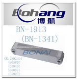 Bonai Engine Auto Spare Part Cummins Qsx15 Isx15 Oil Cooler (2892304/4965870/4059460/3680595/4059252)