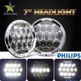 LED Lens Headlight 75W 25W Waterproof IP68 off Road Jeep 7inch Headlight with DRL