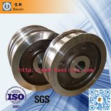 ANSI OEM Steel Forged Double Flange Wheel