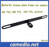 Universal License Plate Back up Camera with Butterfly Camera Head