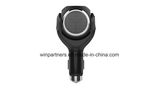 12V Dual USB Car Electronic Car Charger Adapter Cigarette Lighter Socket +LED Digital Flashlight