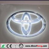 Customized Acrylic Base LED Car Logo, Car Logo Sign with LED Insided