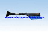 60-86cm Telescopic Aluminium Handle Car Snow Brush with Ice Scraper (CN2223)