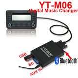 Car CD Changer USB/SD/AUX IN interface (YT-M06)