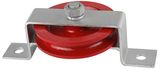 Single-Support Red Cast Pulley 3.5