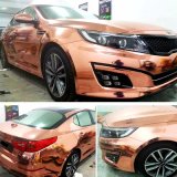 Top Quality Best Price Removable Gold Mirror Rose Gold Chrome Car Wrap Vinyl