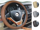 Hot Selling Good Quality Gray Black Car Steering Wheel Cover