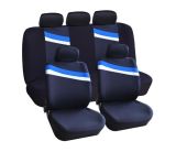 9PCS Elegant Luxuroussoft Velour Automotive Universal Seat Covers Set
