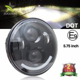 DOT Emark Approved Stunning Beam DRL 5.75inch LED Headlight for Motorcycles