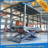 Double Cylinder Hydraulic Lift Type Car Scissor Lift
