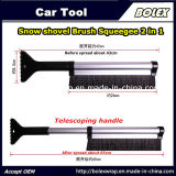 Car Vehicle Multifunctional Snow Ice Scraper Shovel Removal Brush Shovels Squeegee 2 in 1
