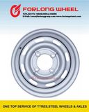 4.5jx13 with PCD 4-115 European Style Trailer Steel Wheel