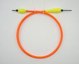 Colored Motorcycle Speedometer Cable, Orange Modified Motorcycle Cable for Motorbike