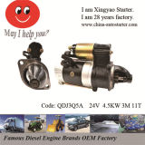 24V 4.5 Kw 11t Diesel Generator Engine Eletric Starter Motor