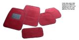 5 Pieces Red Car Mats for Universal Type (LSD-998)