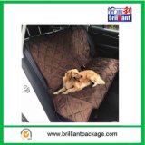 Brown Pet Car Rear Seat Cover Soft Car Mat Hammock Dog Protector