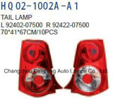 Tail Lamp for KIA Picanto Eurostar Morning 2008 (92402-07500 92422-07500)