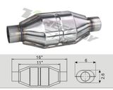 Exhaust Performance Catalytic Converter Euro4 for Small Cars & Trucks