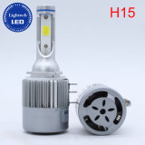 High Power Car LED Headlight 36W 3800lm 6000K Car Headlamp C6 LED Headlight H7 H1 H3 H8 H11 9005 9006 LED H15