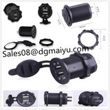 Motorcycle / Car Single Dual 3.1ausb Car Charger