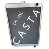 Cat Caterpillar Excavator 325c 204-0884 aluminum radiator assy