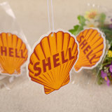 Customized Seashell Shape Essential Oil Perfume Paper Air Freshener (YH-AF539)