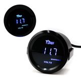 52mm Blue Digital LED Electronic Volt Meters Gauge