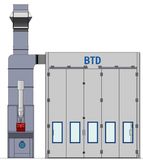 Big Size Paint Spray Booth / Bus Spray Booth for Sale