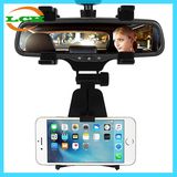 Car Rearview Mirror Mount Phone Holder