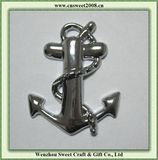 Anchor Shaped ABS Chrome Car Badge (JDB062)