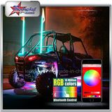 4FT 5FT 6FT LED Sand Flag Lights, LED Whip Light, LED Antenna Light with Bluetooth Control Crazy LED Lights