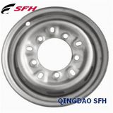 Silver/Black Steel Wheel for Passenger Car (12X3 5/139.7)