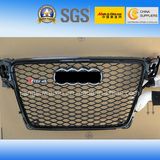 Auto Front Grille Bumper (Chromed Logo) for Audi RS4 2008-2011