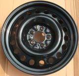 Black snow steel wheel 16x6.5&17x6.5 for car
