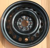 Black snow steel wheel 16x6.5&17x6.5 for car