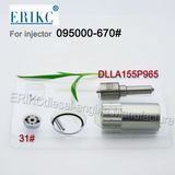 Erikc Denso 095000-6700 Fuel Injector Repair Kit R61540080017A Auto Part Dlla155p965 Nozzle 31# Valve Plate E1022002 Nozzle