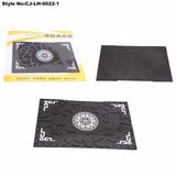 Classical Silicone Anti-Slip Car Pad, Elegant Decorative Pattern Mat