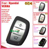 Smart Key for Hyundai Verna with 4 Buttons 434MHz ID46 Chip FCC ID95440 3X500