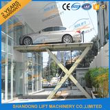 Ce TUV SGS 3.3m Hydraulic Scissor Car Lifts for Garages