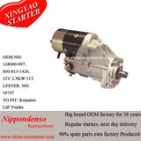 High Torque Starter Motors for Komatsu Lift Truck 128000997, 6008131420
