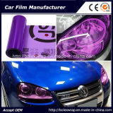 Self-Adhesive Purple Color Car Headlight Film Car Tint Vinyl Films 30cmx9m