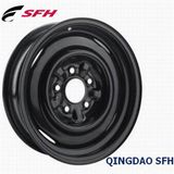 Black Steel Wheel for Passenger Car (15X7JJ)