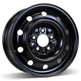 15X6.5 (5-114.3) Black Steel Wheel Rim