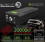 20000mAh Portable Car Jump Starter Power Bank for Gasoline/Diesel