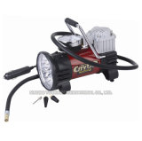 Multi-Use Air Compressor for Car with Lights