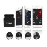 Smartphone TPMS Bluetooth Tire Pressure Monitoring System Internal and External Sensors