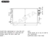 High Performance Car radiator for Renault Megane III1.5dci08-MT