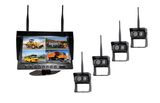 9-Inch 4CH Digital Wireless Monitor Wireless Rear View Camera for Trucks and Trailors