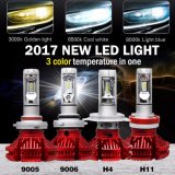 X3 Super Bright Fanless 9005 H11 H4 H7 H1 Bulb Headlight LED for Cars
